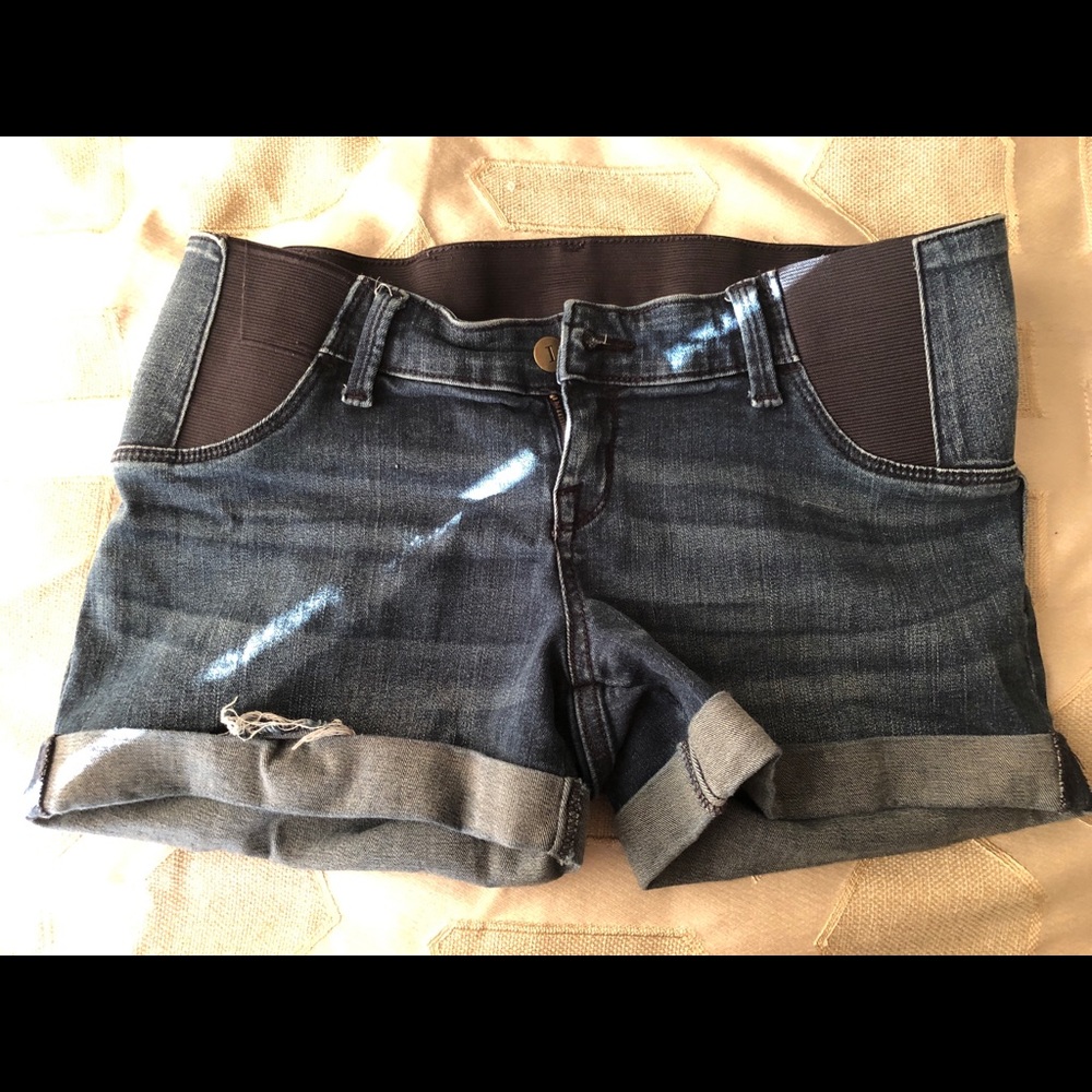 Isabel Maternity Medium Wash Denim/Jean Shorts